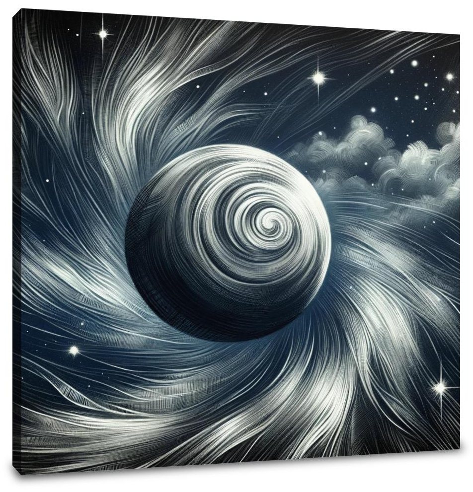 Starry Planet Canvas