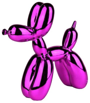 Ballon hond Roze - 10 cm
