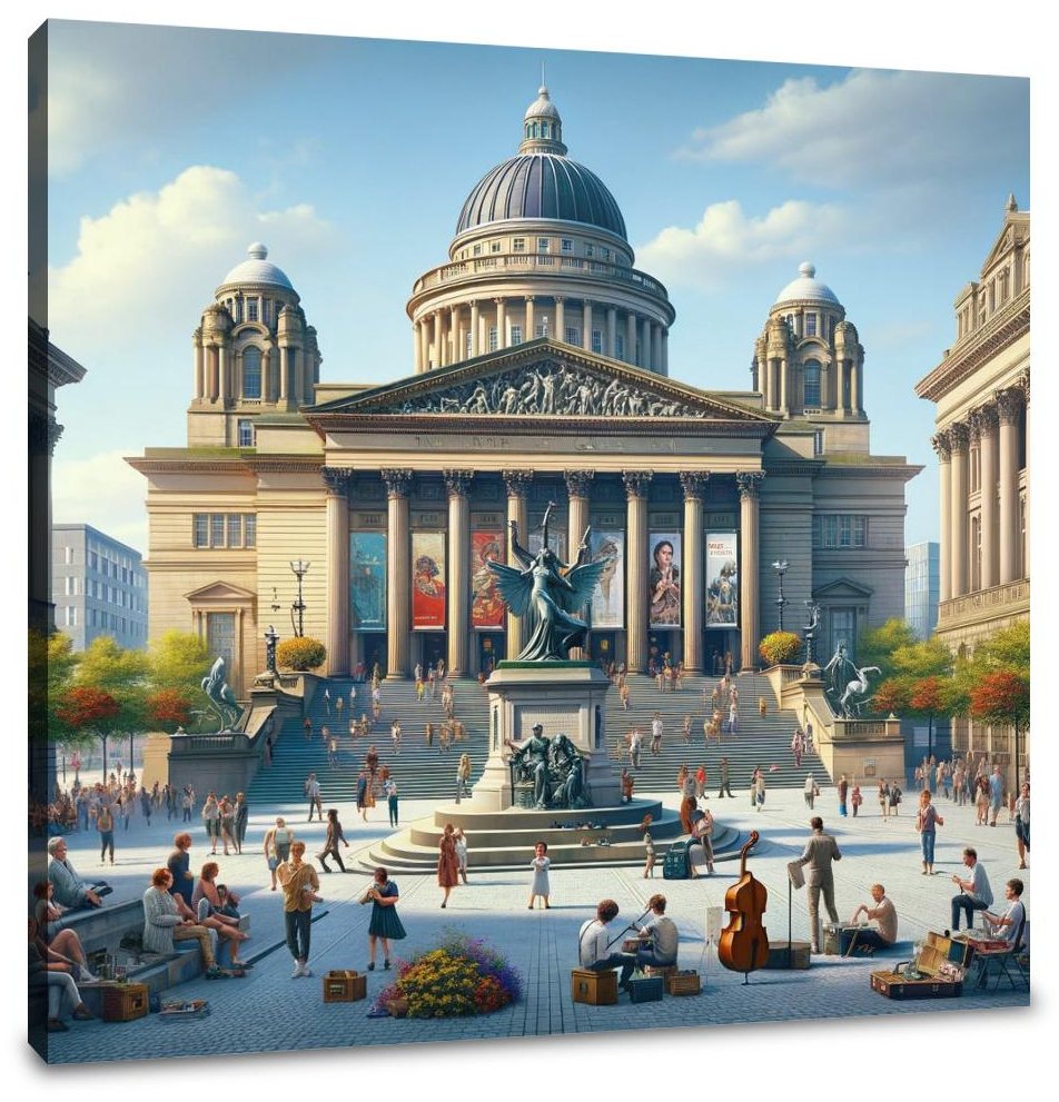Liverpool Walker Art Gallery Majesty Canvas
