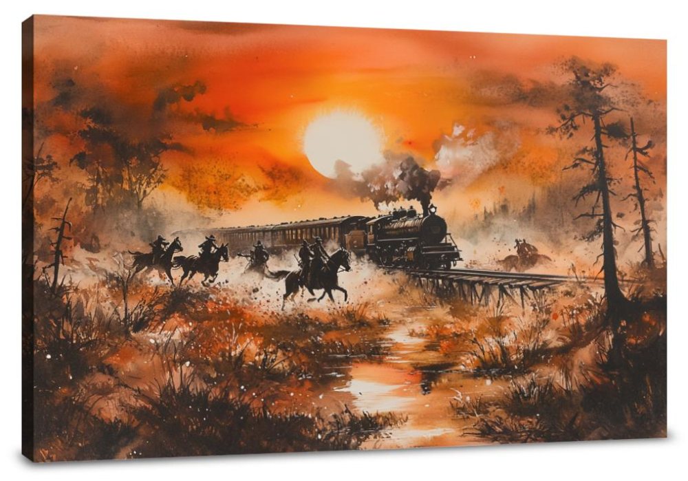Bandit Gallop Adventure Canvas
