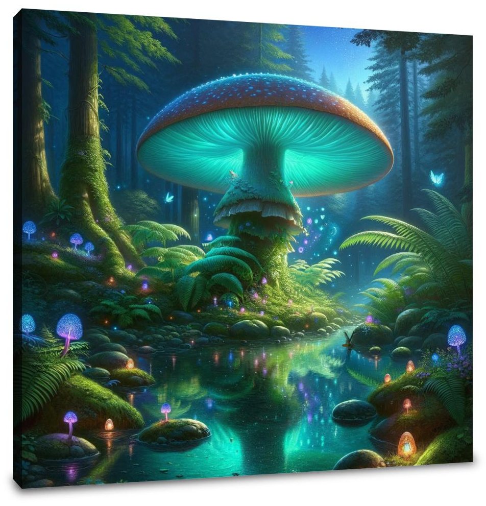 Mystical Grove Canvas