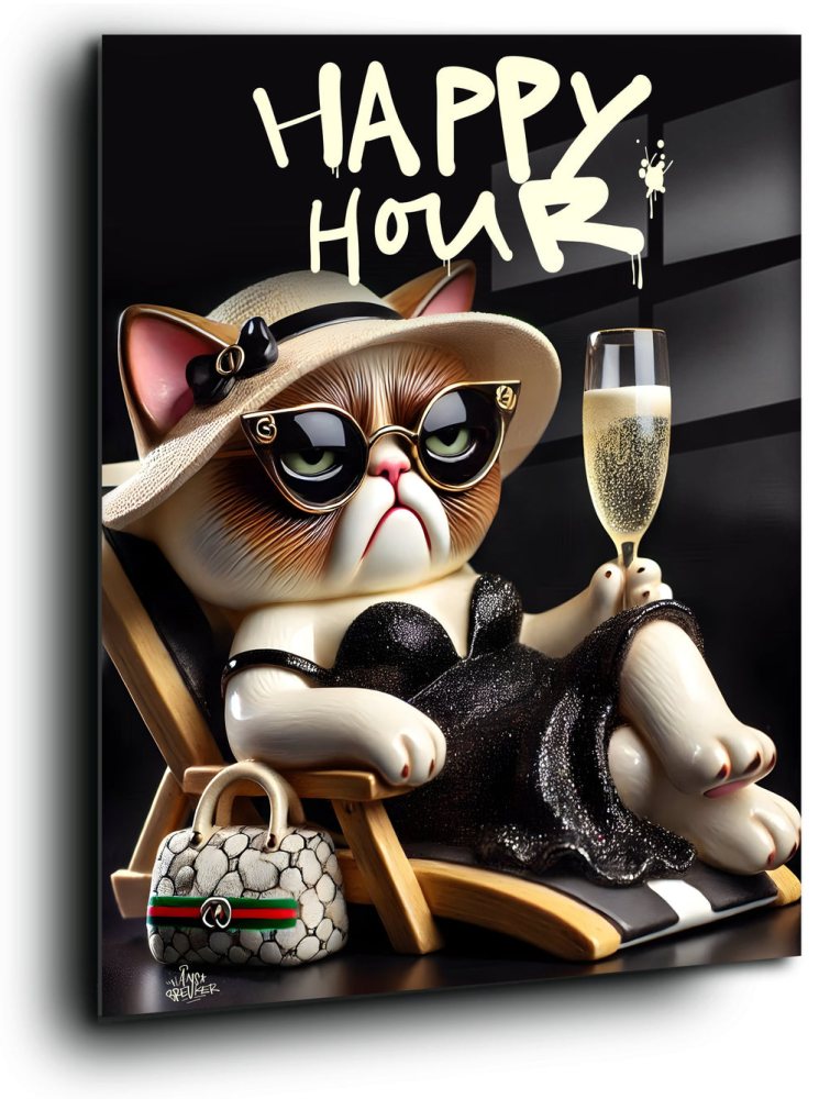 Happy hour. Pop cat