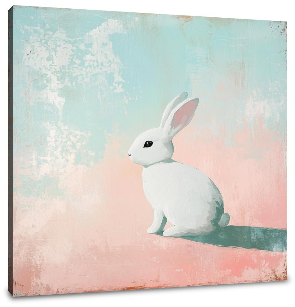White Rabbit Serenity Canvas