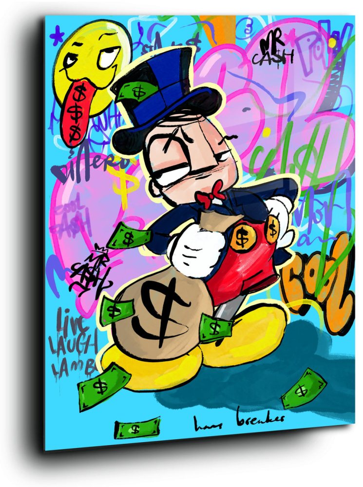 Streetart Mr Cash Mickey