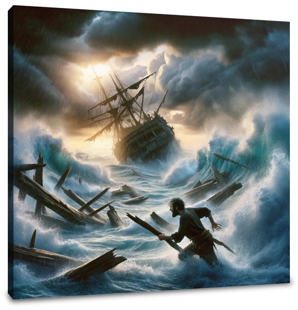 Dawn of Survival Canvas