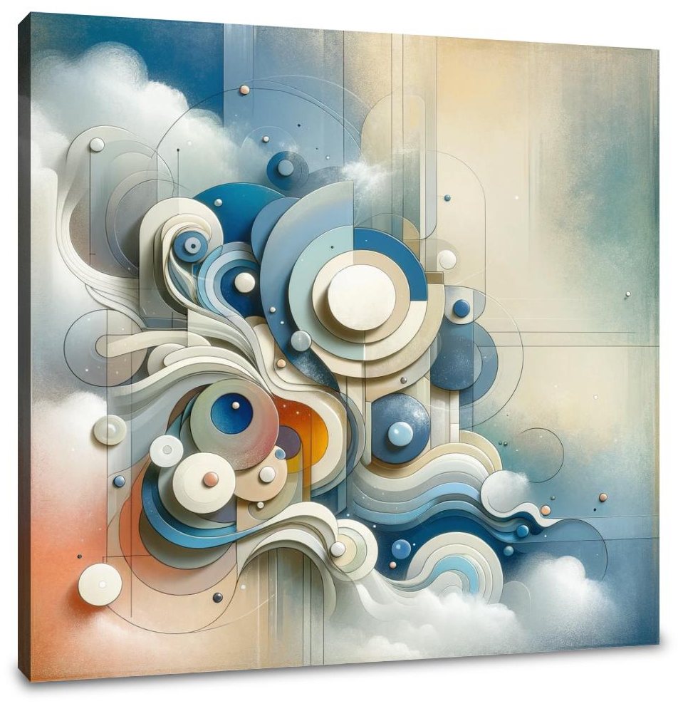 Time's Fluidity Canvas