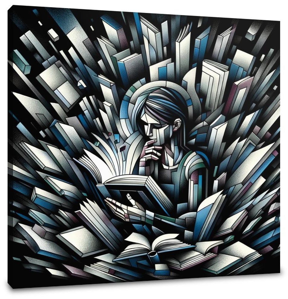 Literary Layers Canvas