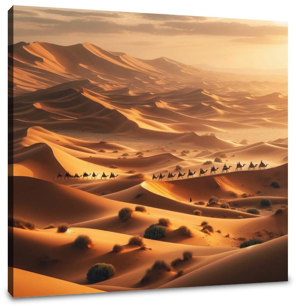 Sahara Sunset Canvas