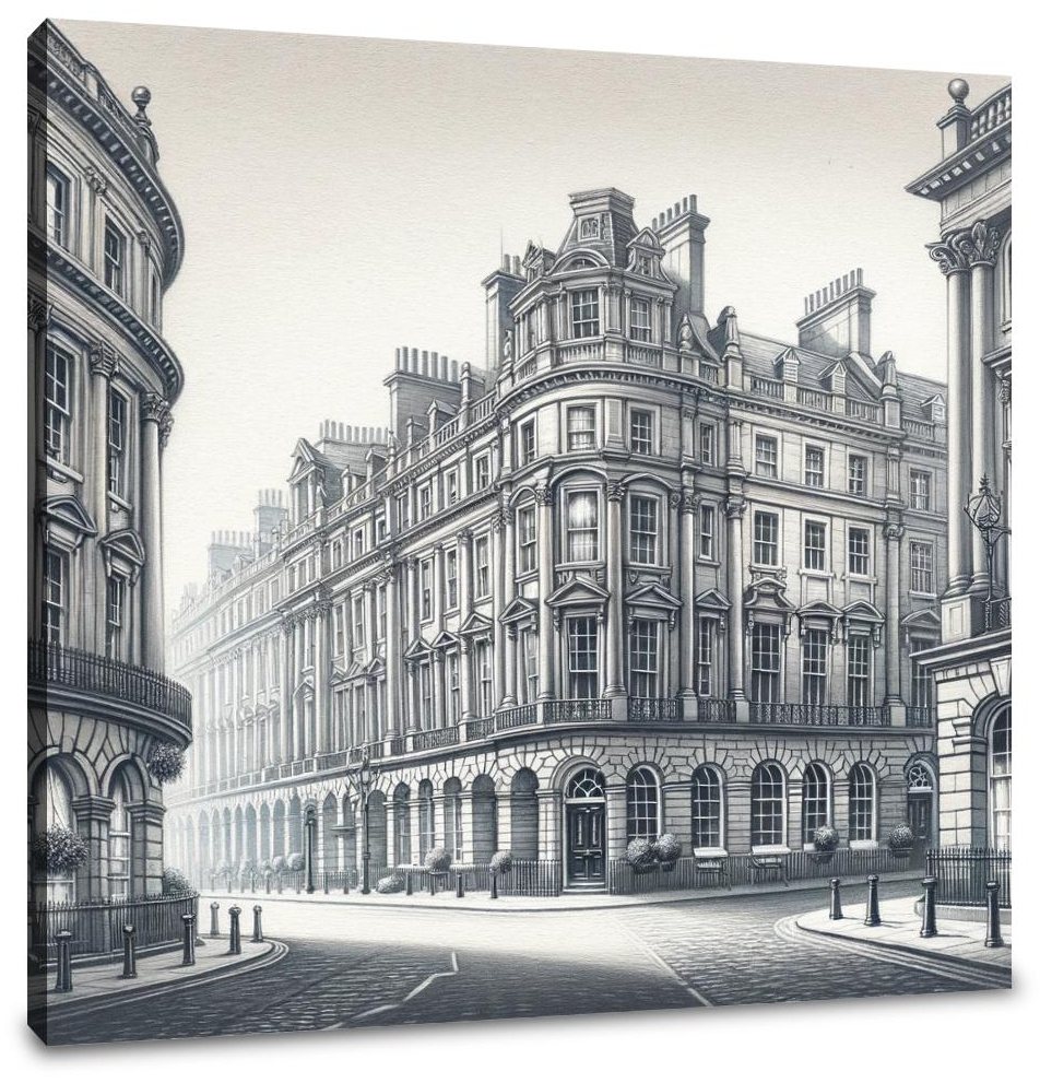 Newcastle Grey Street Classic Elegance Canvas