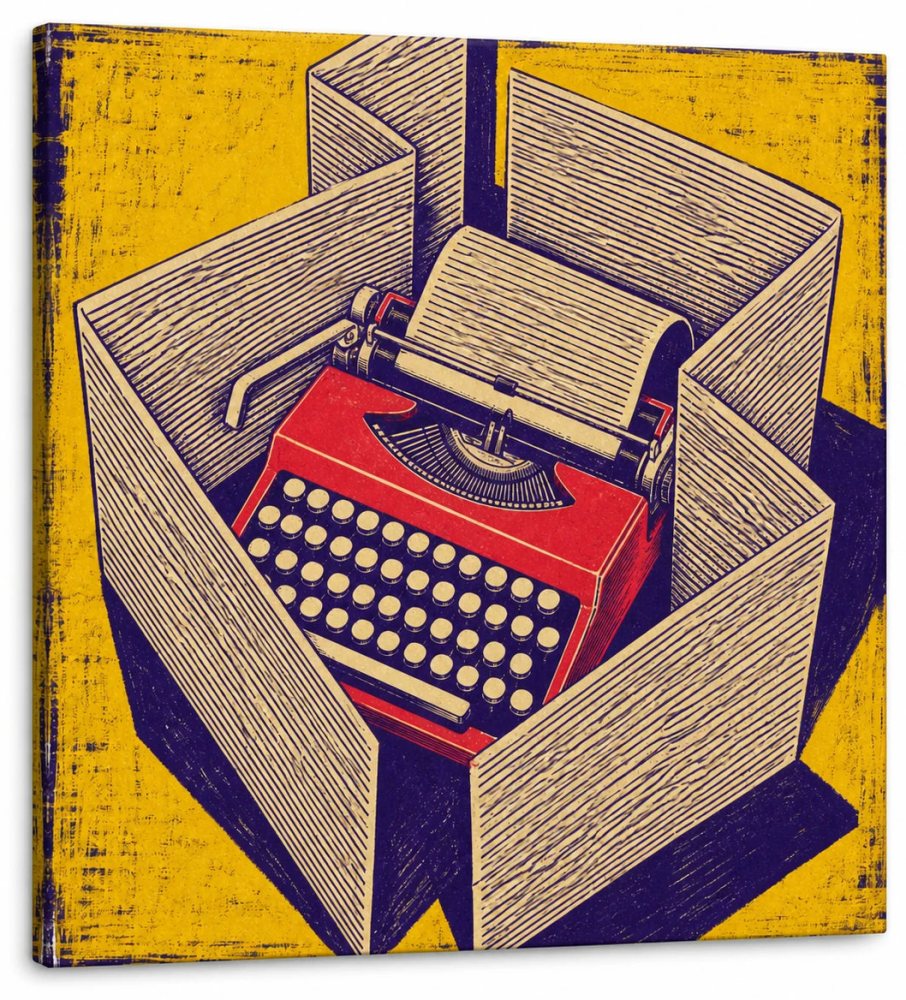 Walls Of Words Canvas