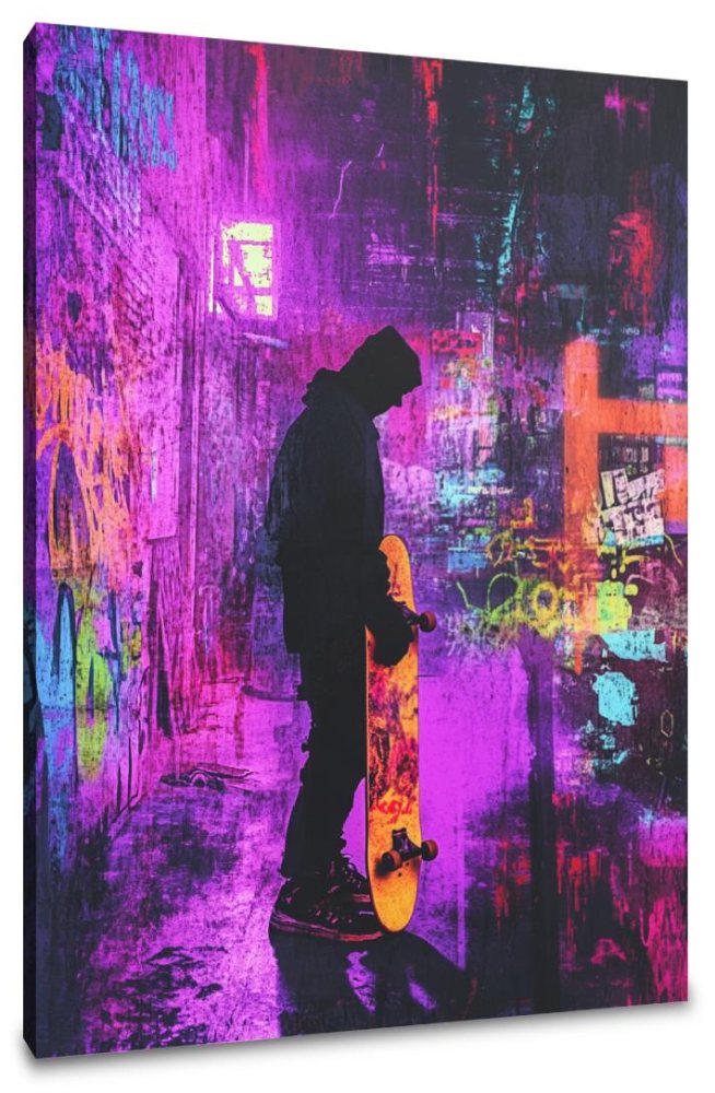 Midnight Momentum Canvas