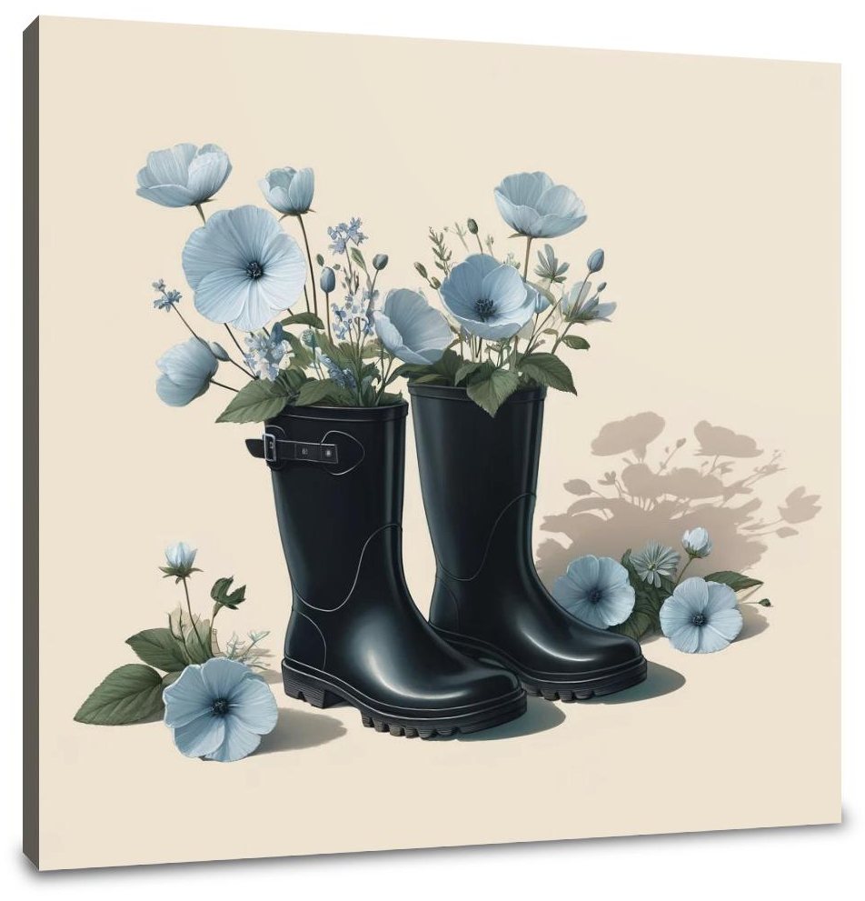 Spring's Gentle Steps Canvas
