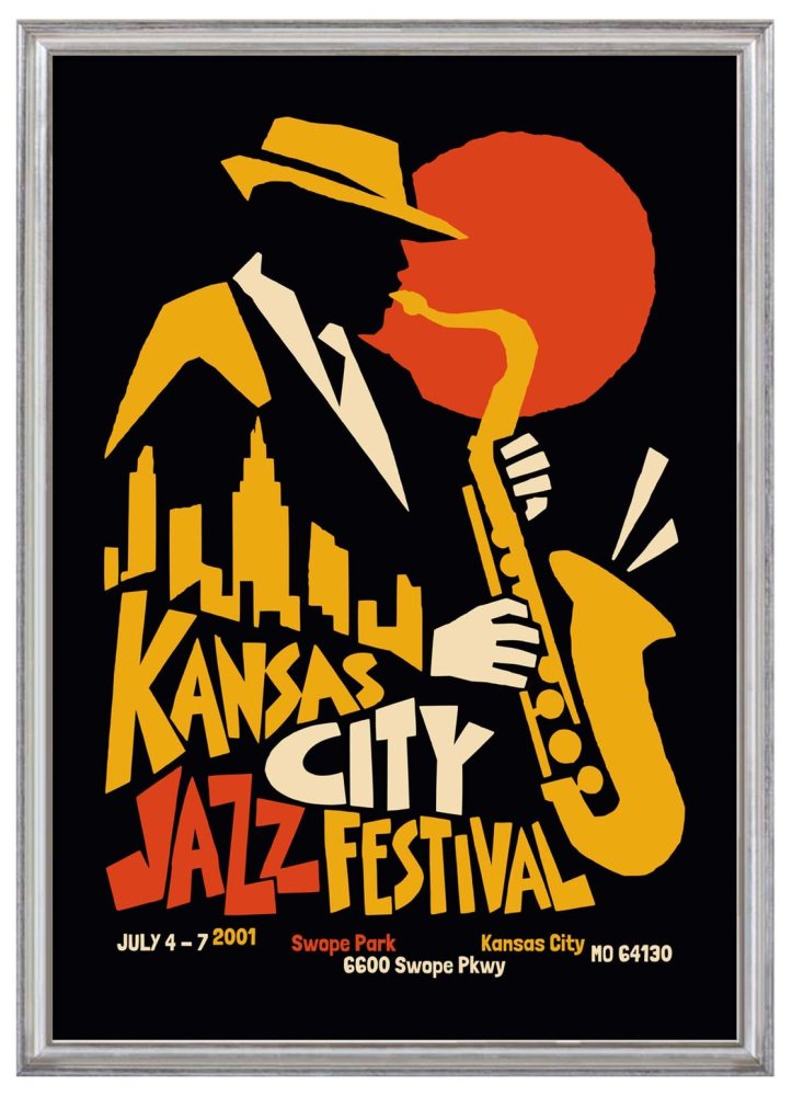 Kansas City Jazz Festival Poster Print