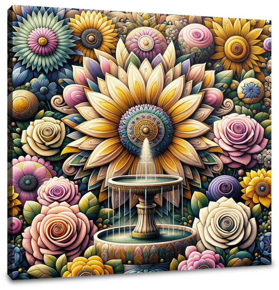 Blossom Tapestry Canvas