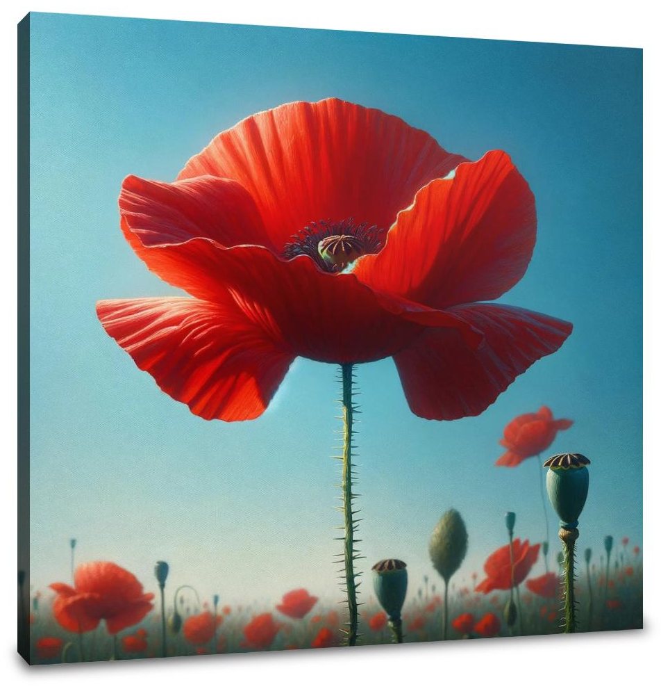 Elegance in Bloom Canvas