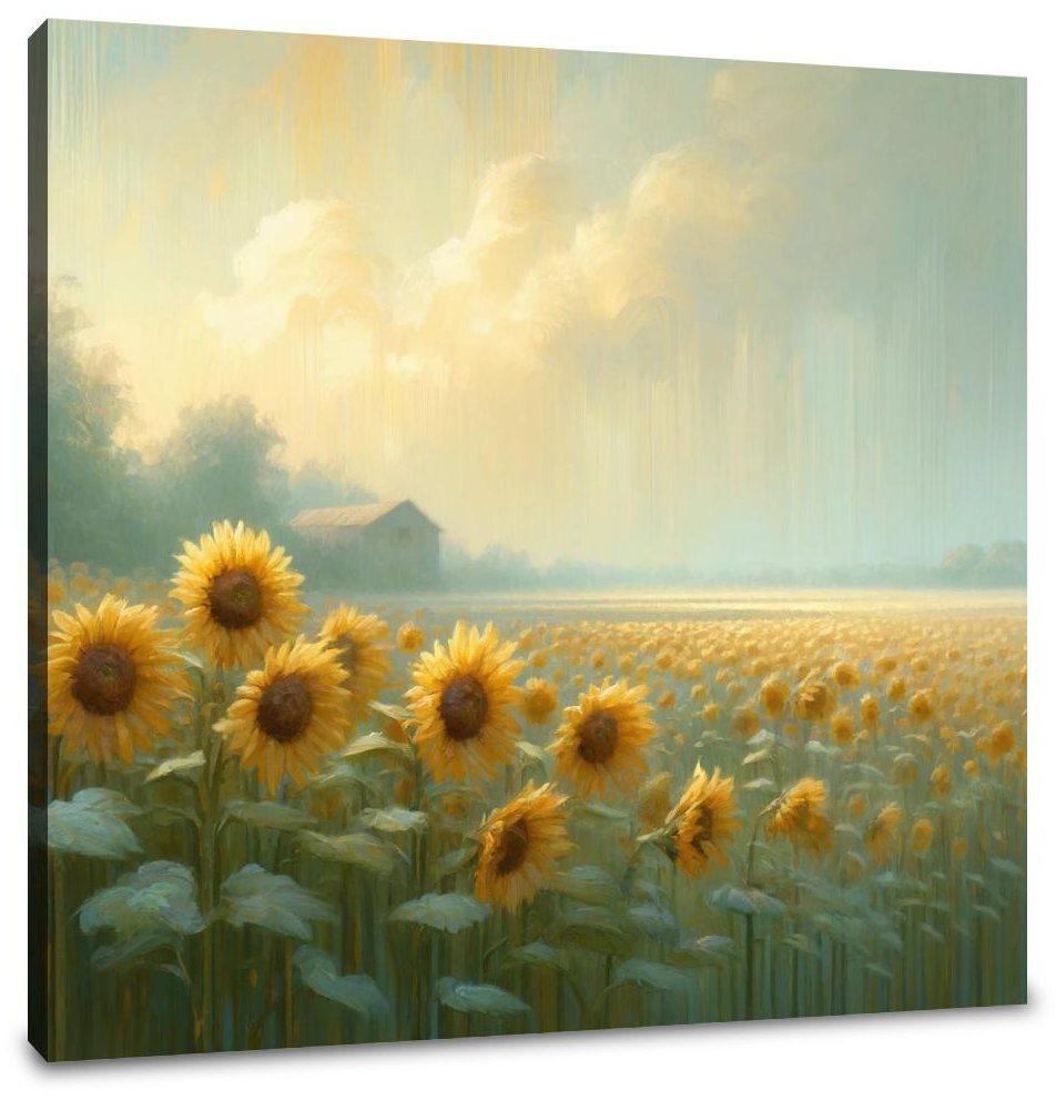 Sunflower Field Canvas