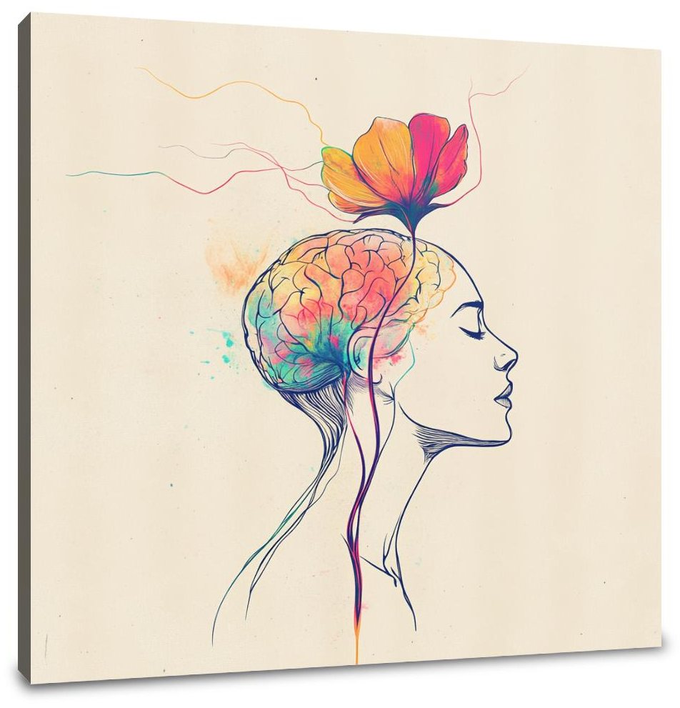 Blooming Mind Canvas