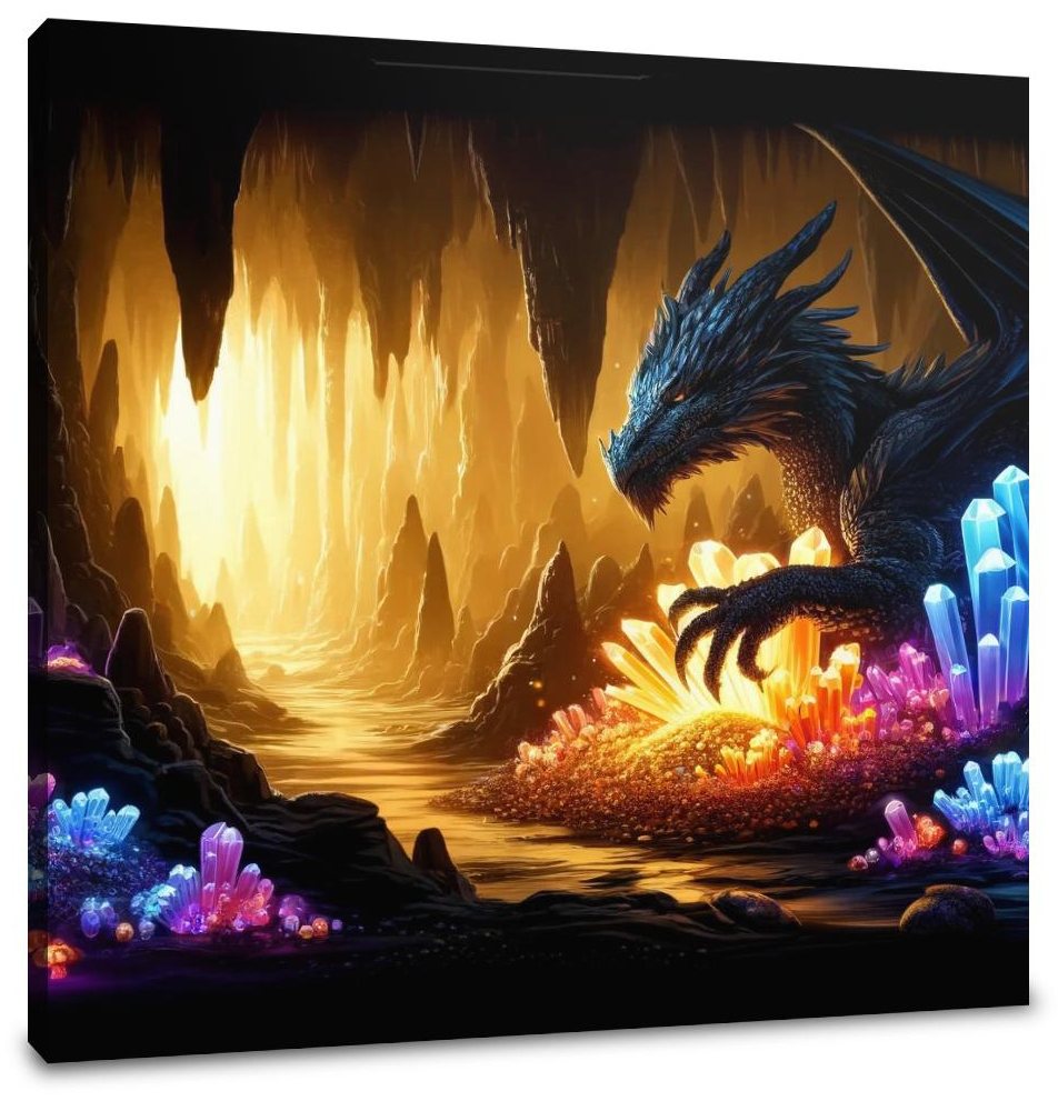 Cavern Guardian Canvas