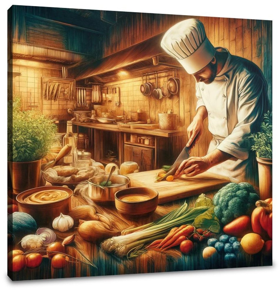 Culinary Passion Canvas