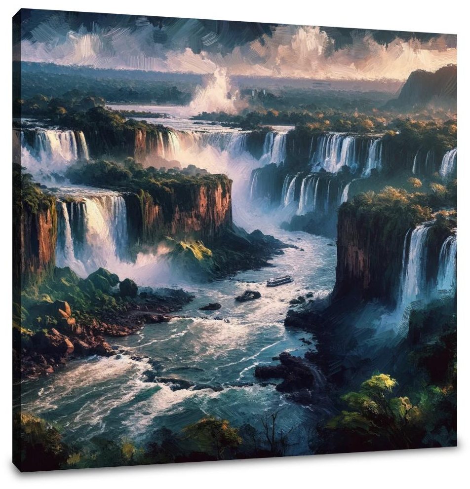 Iguazu Falls Wonder Canvas