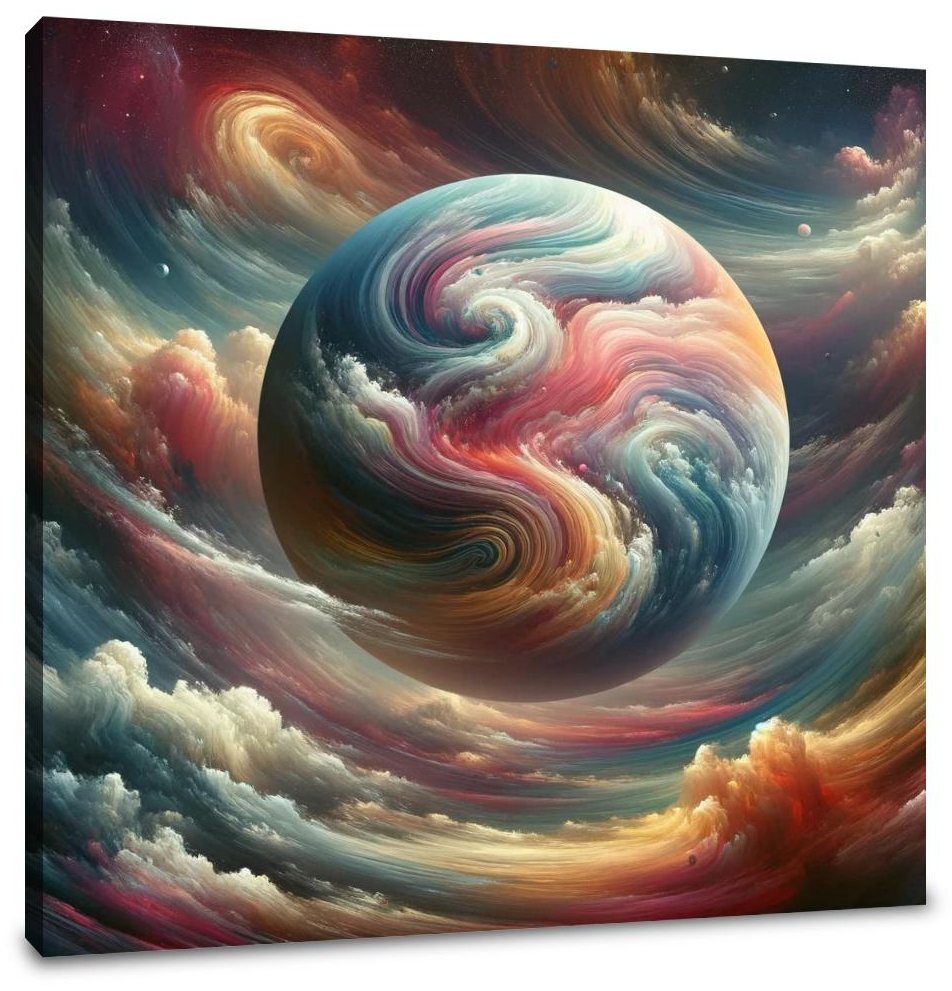 Gas Planet Canvas