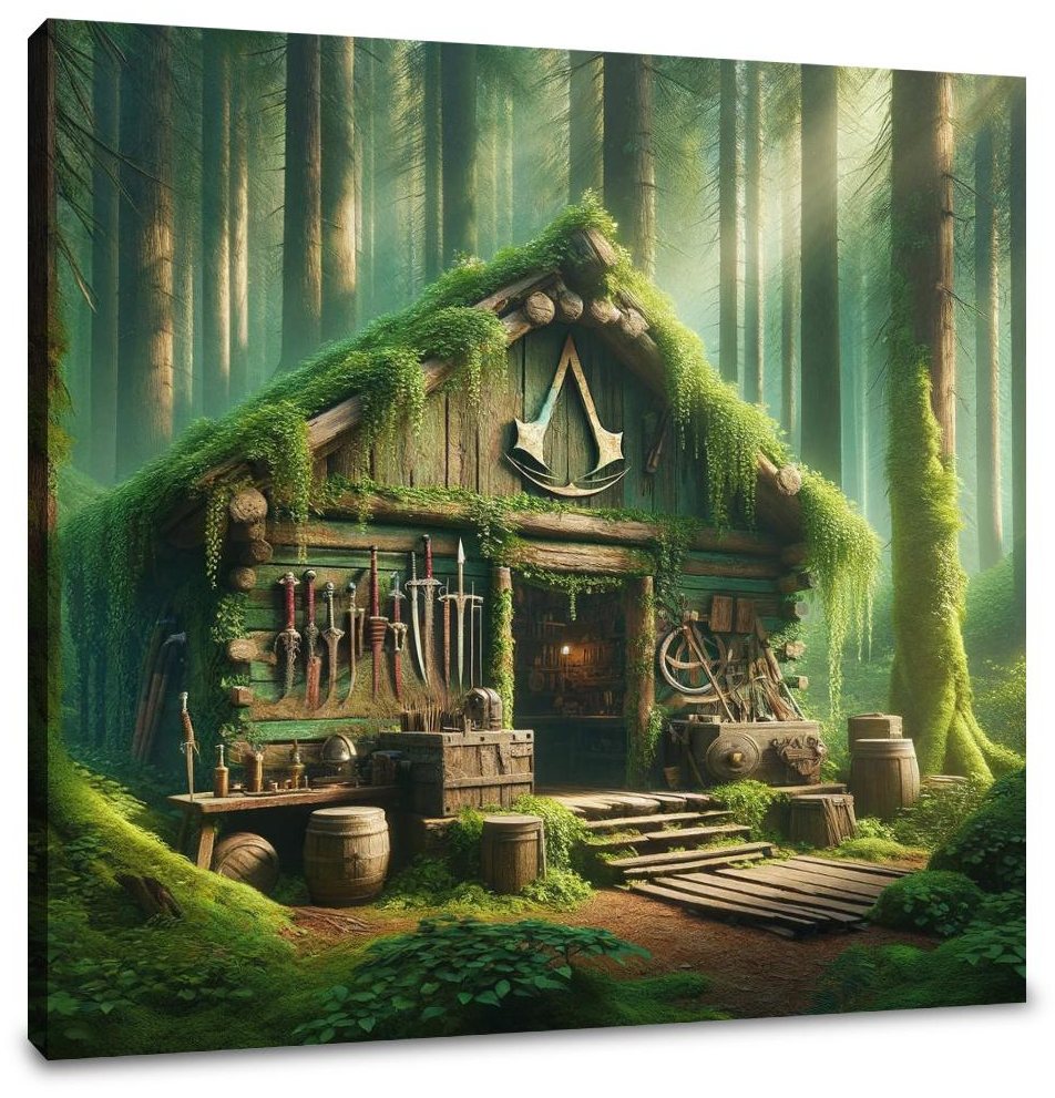 Forest Assassin Canvas