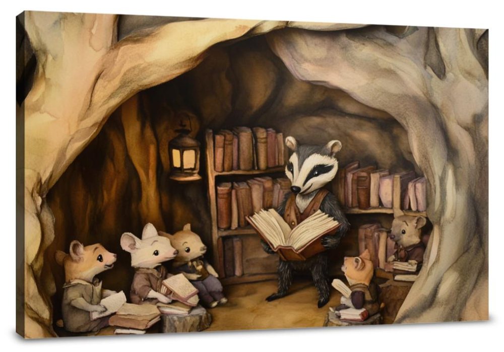 Badger's Storybook Canvas