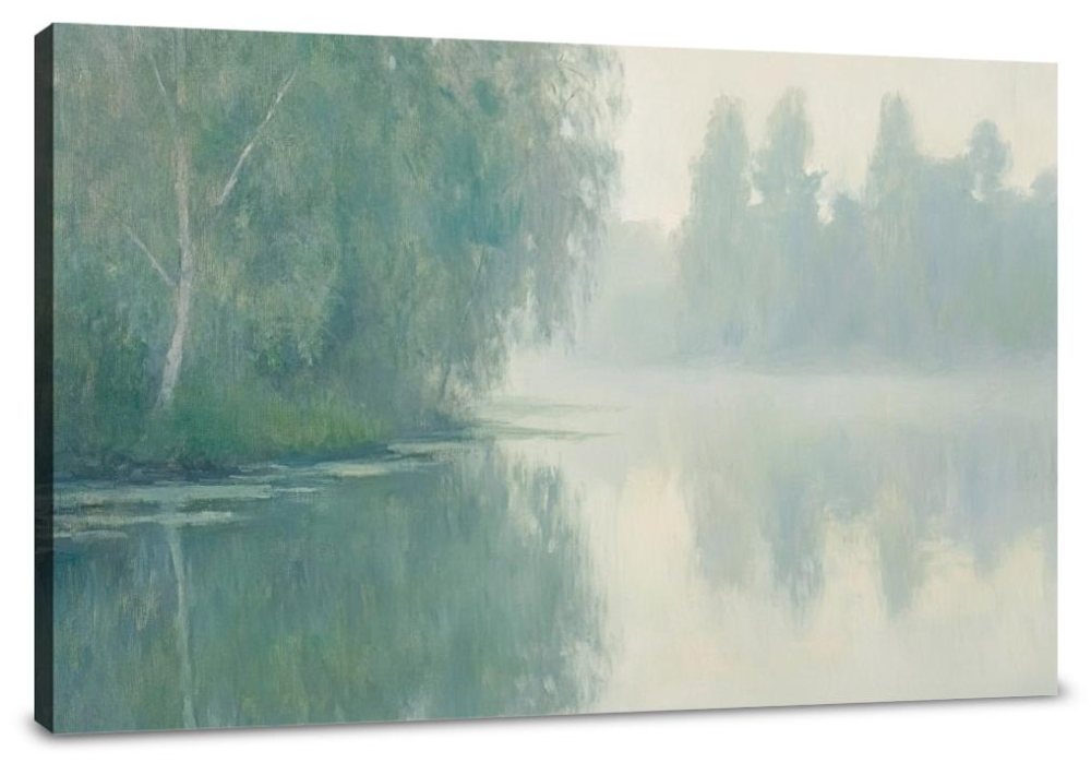 Misty Lagoon Canvas
