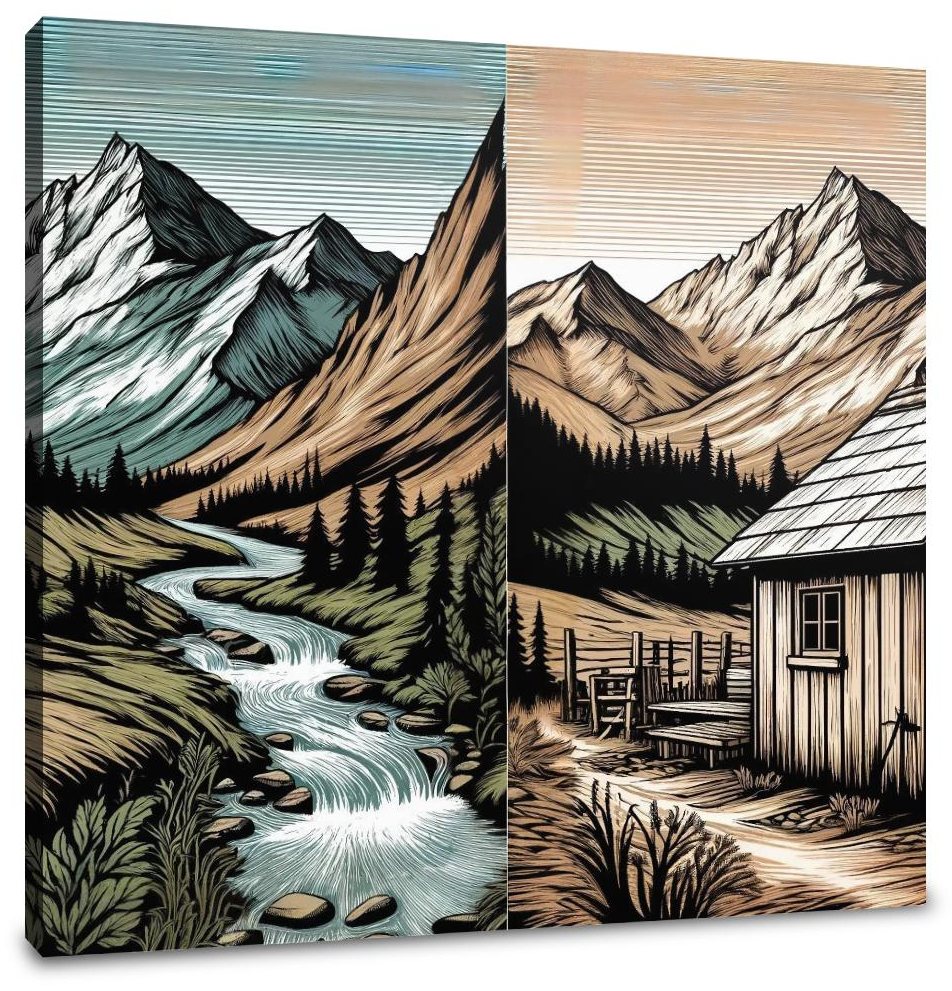 Highland Haven Canvas