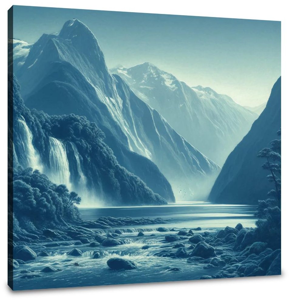 Milford Sound Serenity Canvas