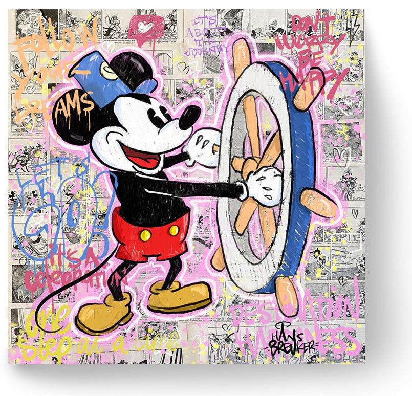 Mickey heading in.