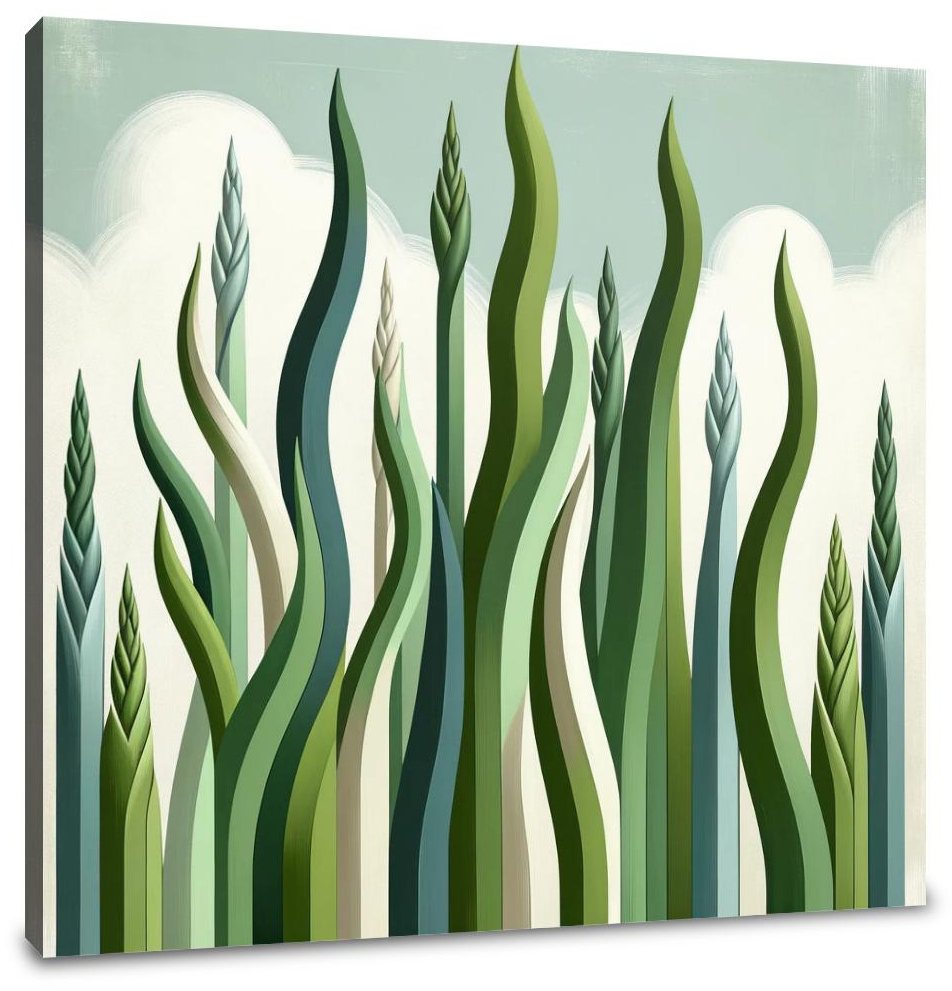 Asparagus Sprouts Canvas