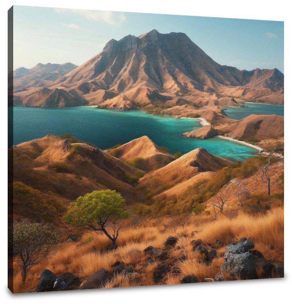 Komodo Island Wilderness Canvas