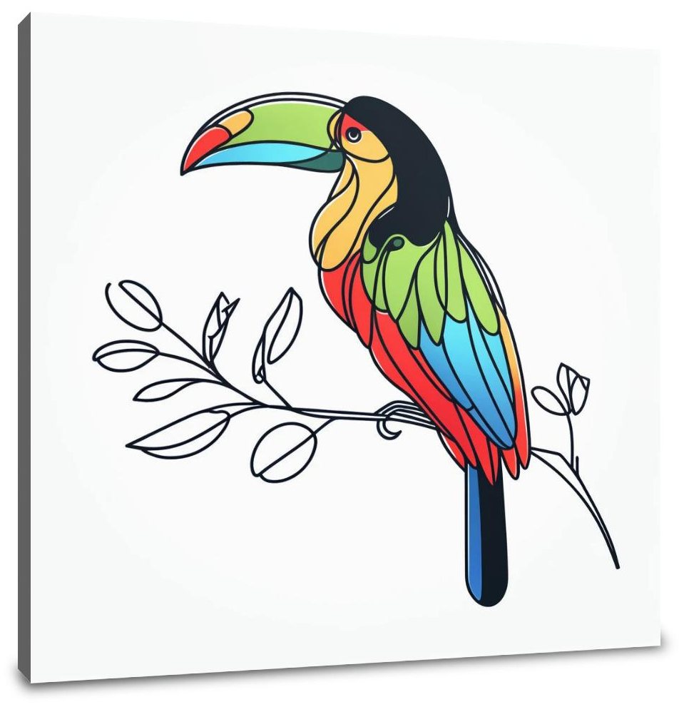 Vibrant Minimalism Canvas