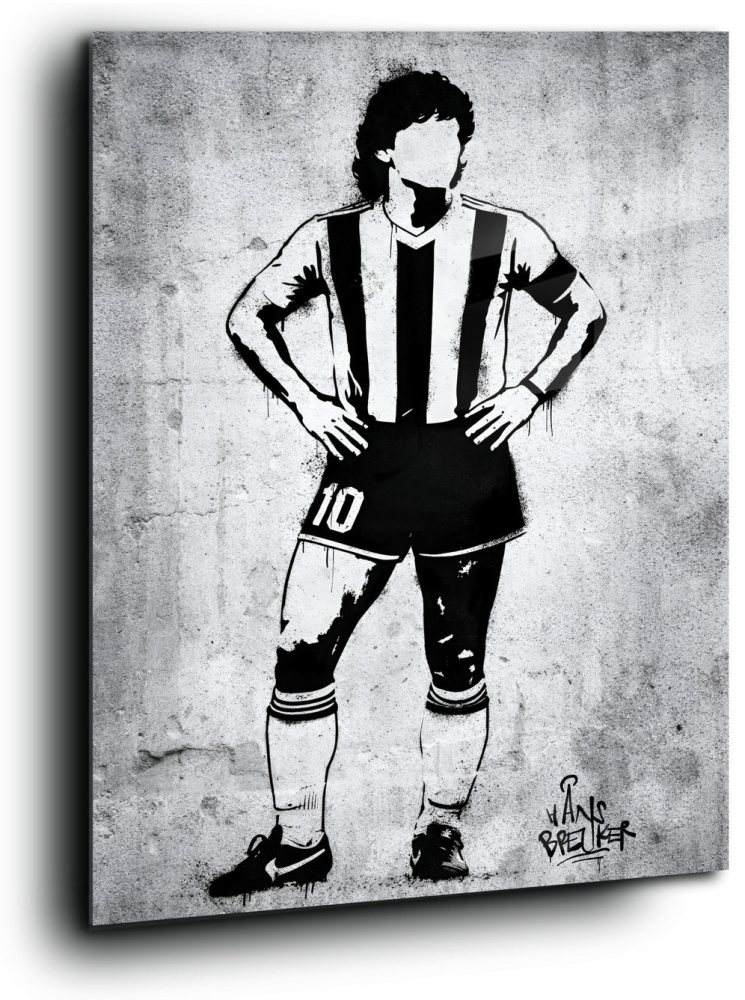 God's Hand – Argentina Football Legend Art | Hans Breuker