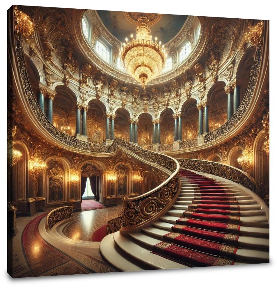 Baroque Grandeur Canvas