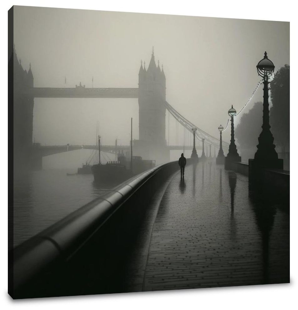 Fogbound Mornings Canvas