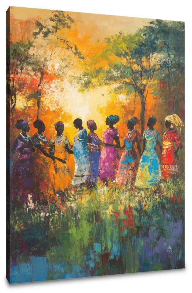Dancing Spirits Canvas