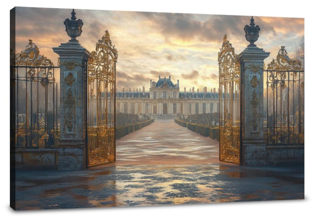 Versailles Sunrise Canvas