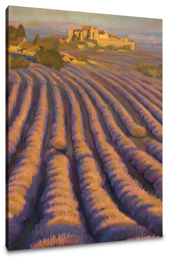 Lavender Monastery Canvas
