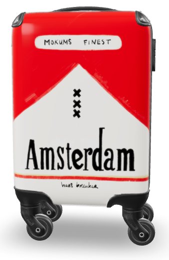 Amsterdam Peukie Mokums feinster Kunstkoffer