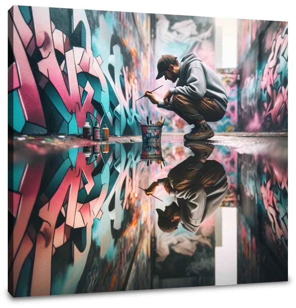 Urban Reflections Canvas