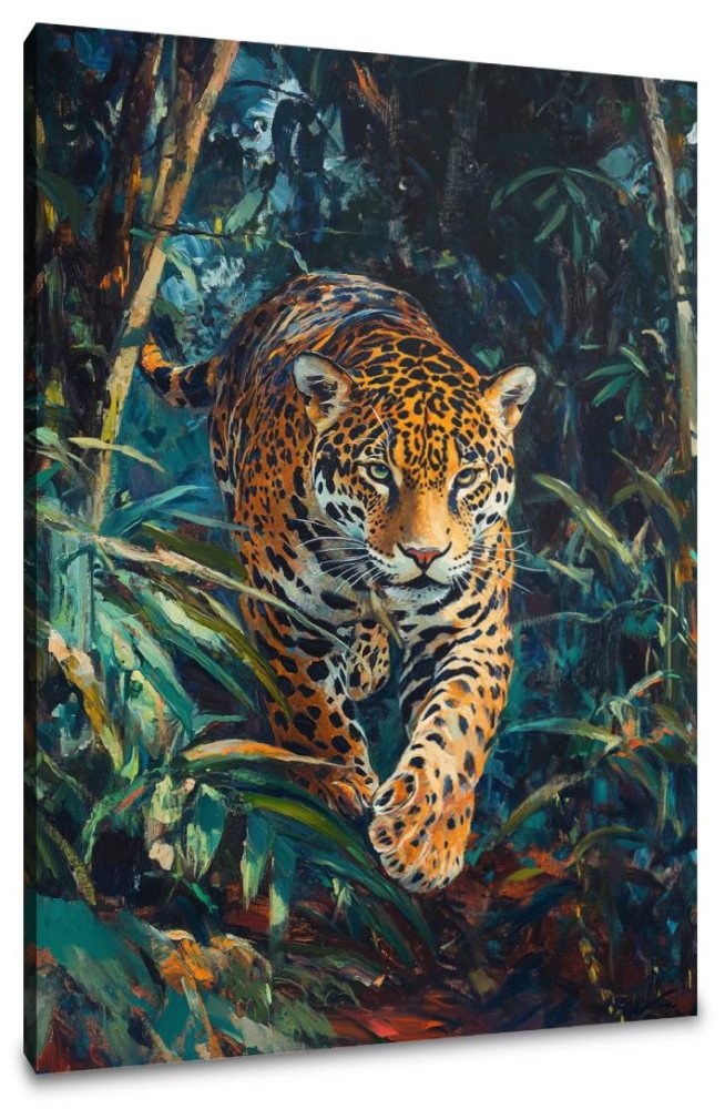 Jaguar's Shadow Canvas