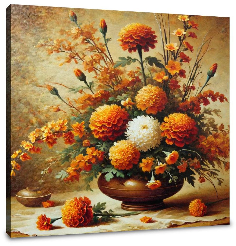 Timeless Ikebana Canvas