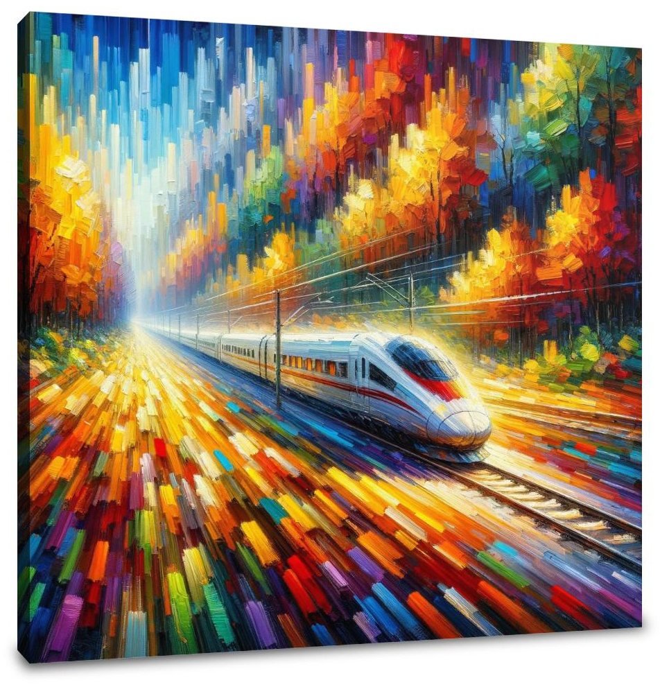 Autumn Express Canvas