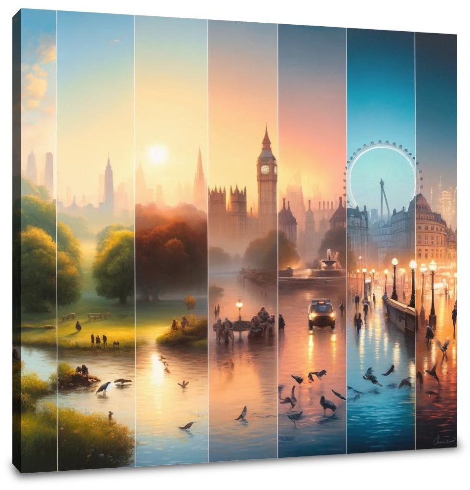 Destinations London Canvas