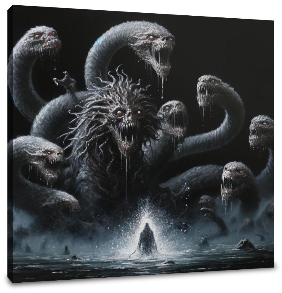 Swamp Battle Canvas