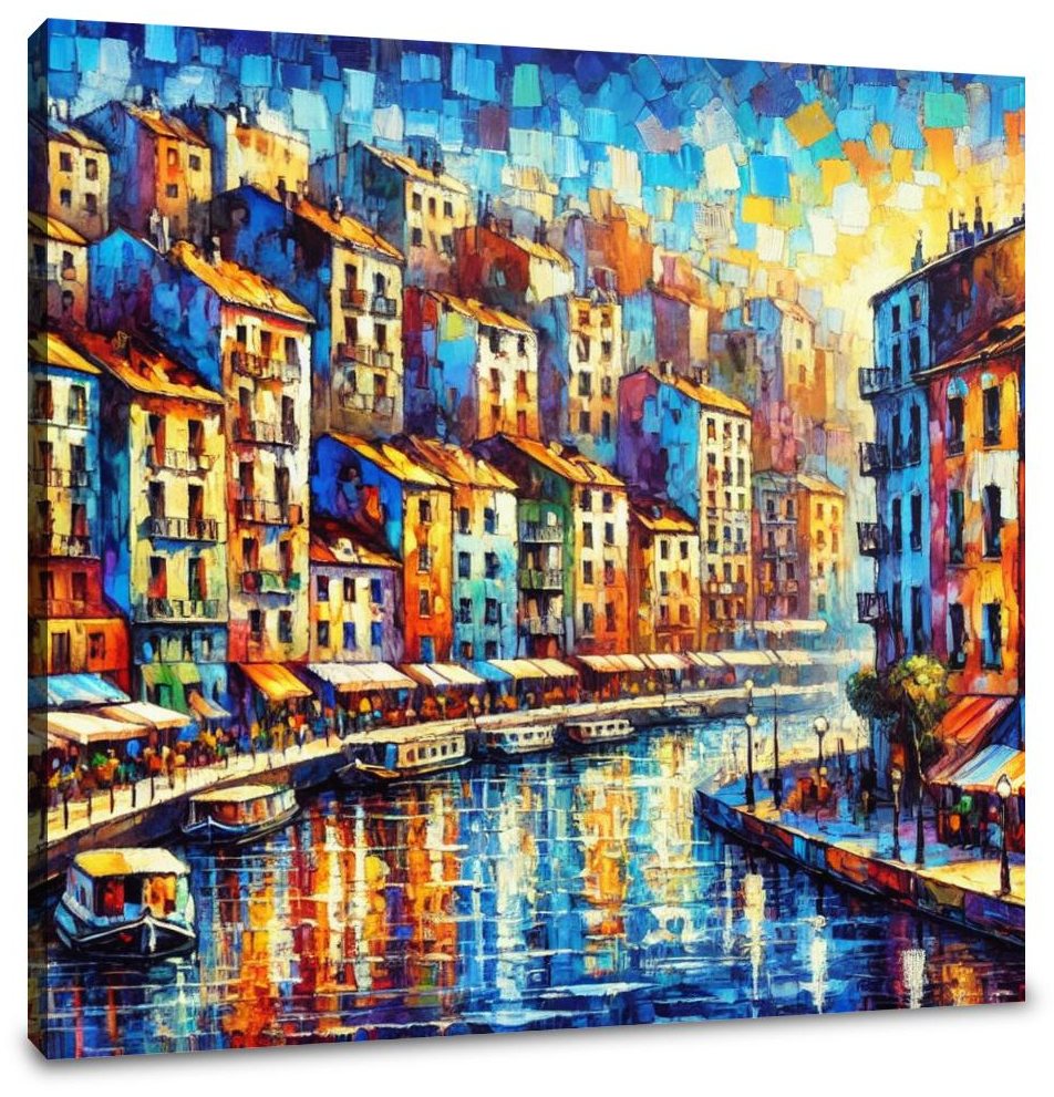 Riverfront Harmony Canvas