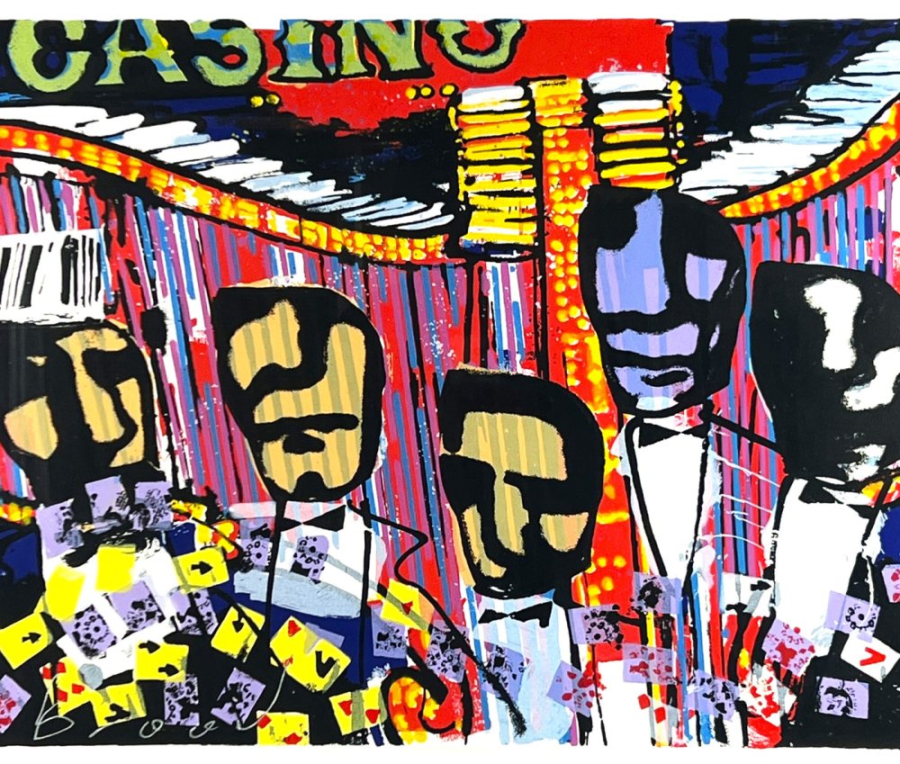 Herman Brood - Zeefdruk - Casino