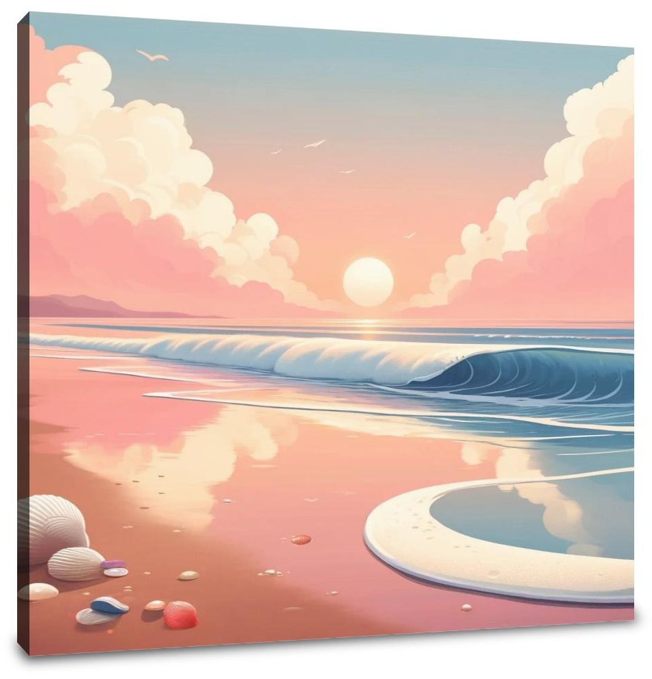 Sunrise Beach Canvas